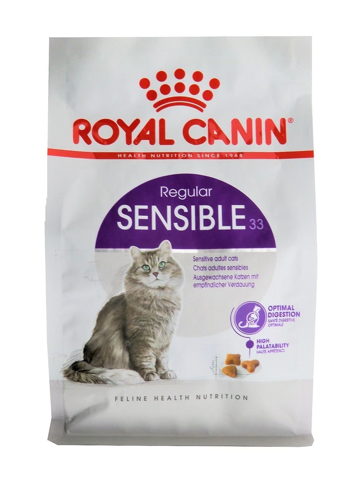 10 kg Royal Canin Sensible (€ 7,95/kg) für Katzen mit empfindlicher Verdauung