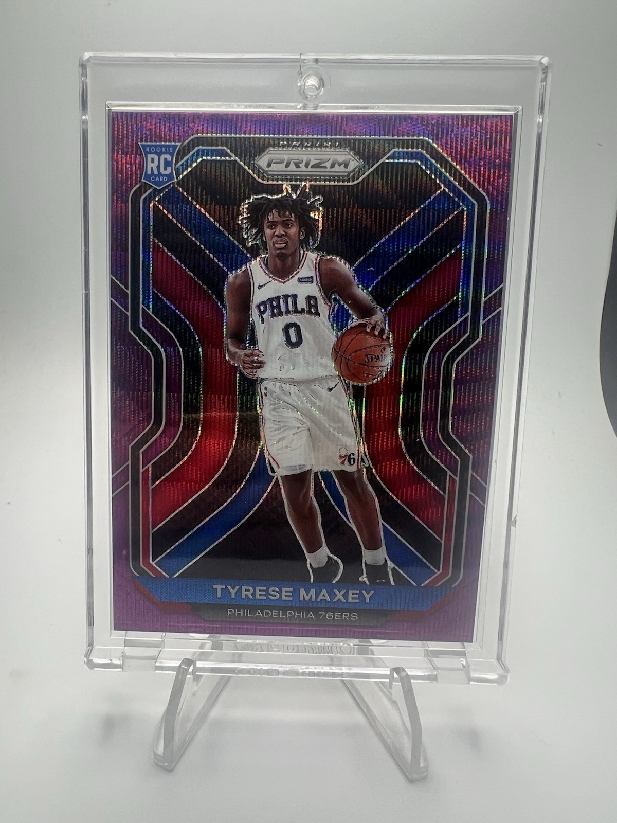 Tyrese Maxey 2020 Prizm #256 Purple Wave Price Guide - Sports Card