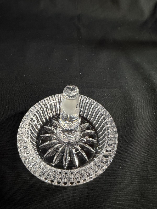 Vintage Waterford crystal ring trinket holder