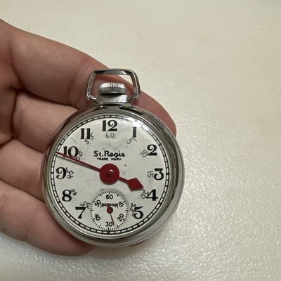 St Regis Pocket Watch,  Novelty Watch, Made To Just Spin The Hands For Lotto