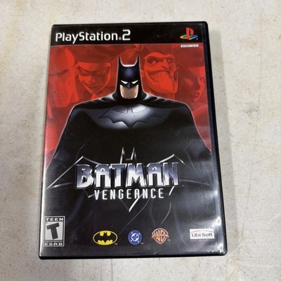 Batman Vengeance - Sony PlayStation 2. Box, Manual, And Disc