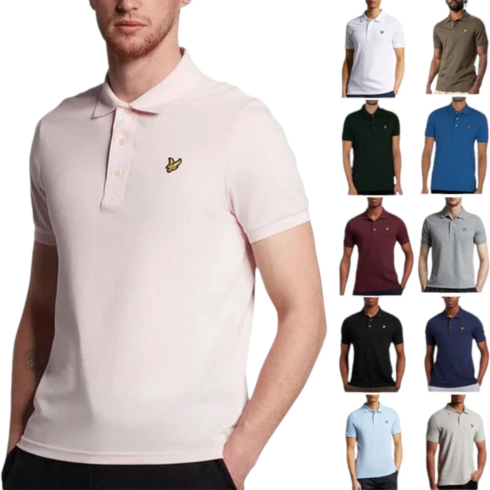 Lyle & Scott Mens Polo Shirt Short Sleeve Summer Sport Pullover Casual Wear Top
Opens in a new windo