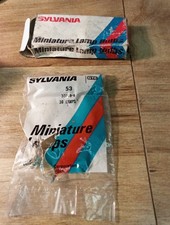 Sylvania 53 Mini Lamps Lot Of 8