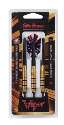 #ad Viper Set of 3 Elite Brass Soft Tip Darts 20 Grams $14.89