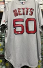 Mookie Betts Autographed Majestic Boston Red Sox Jersey Fanatics & MLB Holograms