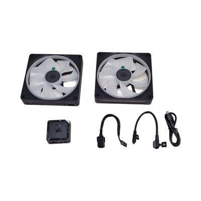 Corsair iCUE LINK LX140-R RGB 140mm PWM Lüfter 2er Set leise Magnetlager