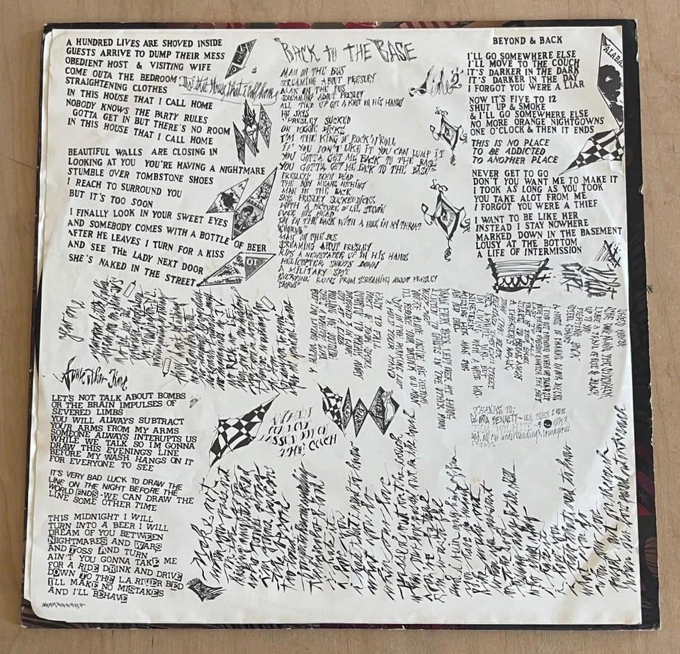 X Wild Gift (1981) Slash Records SR-107 Vinyl LP L.A. Punk Rock New Wave Record - Image 3 of 4