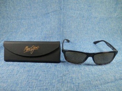Maui Jim OHSHORE Chocolate Fade 798-01 - w/Case - Black 58 18-145 FREE SHIPPING