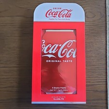 Glamlite Coca-Cola Original Taste 8-Shade Pressed Powder Shimmer Palette 0.388oz