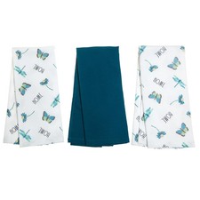 Rae Dunn Kitchen Towel   Butterfly & Dragonfl...