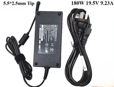 Genuine Delta 180W 19.5V 9.23A Laptop Charger for MSI 5.5 2.5mm Tip AC Adapter