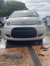 Citroen C1 Bumper Front and Grills Lipizan White KWD MK1 2009-2012 Facelift DG12