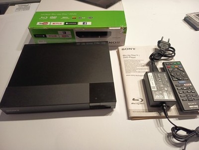 Original Sony BDP-S1500 Blu-ray + DVD Hifi Player Komplett Set Deutsch