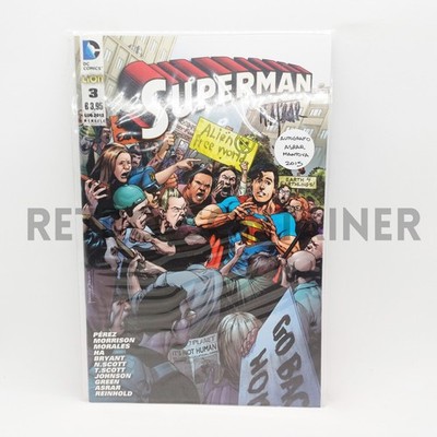 Comics ITA - SUPERMAN 3 Autogramm Mahmud Asrar RW Lion Italienisch RIF B2