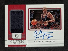 2022-23 National Treasures CHARLES BARKLEY 5/35 Game Worn Patch Auto #CFS-CBK
