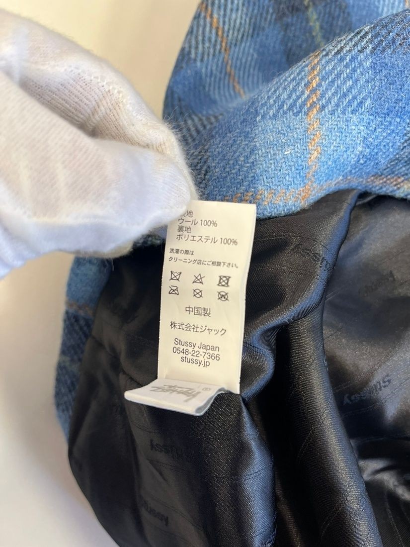Stussy Harris Tweed Check Tailored Wool Jacket & Pants L Used From Japan thumbnail 6