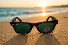 Ray-Ban Wayfarer 2140 902/58 Modello Tortoise Polarizzati Misura 50/22