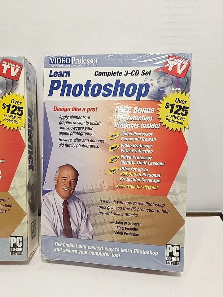 Learn Frontpage Internet Photoshop Software Video Professor 3-CD Disc Set (PC) - Image 2 of 4