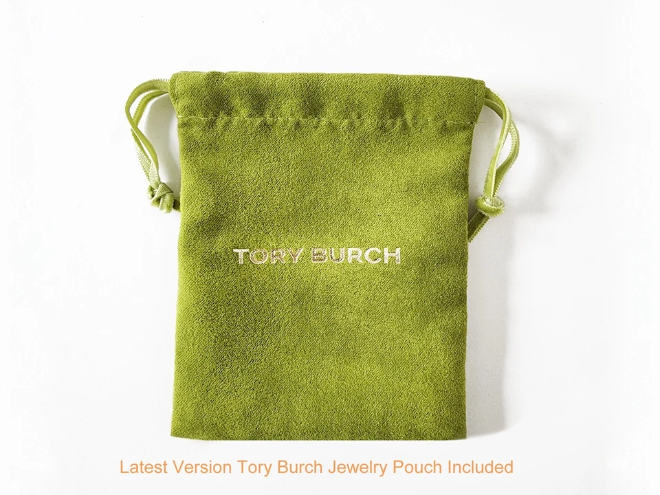 Authentic Tory Burch 18K Gold Plated Mother of Pearl Slider Bracelet 168605 - Image 4 of 4