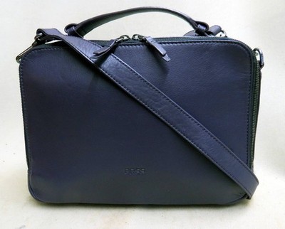 BREE Businesstasche LEDER Ledertasche SCHULTERTASCHE Organizer ELEGANT Neu 4161