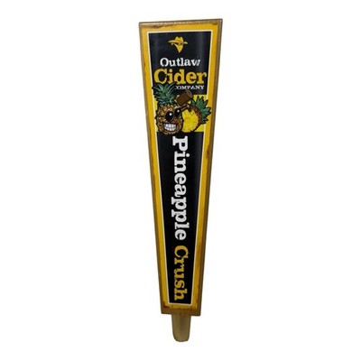 OUTLAW Cider Pineapple Crush Tap Handle.