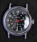 Timex Military Black Men's Hand-Wind Vintage Watch -- Spares/Repairs