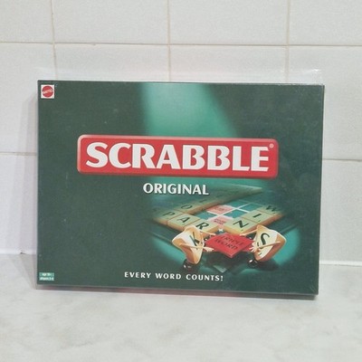 Scrabble Original Neu & Versiegelt 1999 Brettspiel Mattel 51263. Made In The EU