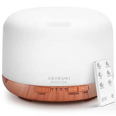 Essential Oil Diffuser for Home, 500ML Aromatherapy Diffuser Humidifier with ...