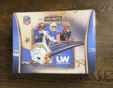 2026 Fanatics Under Wraps Autographed NFL Replica Helmet Vol 1 Mystery Box