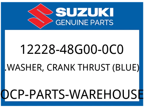 WASHER, CRANK THRUST (BLUE)