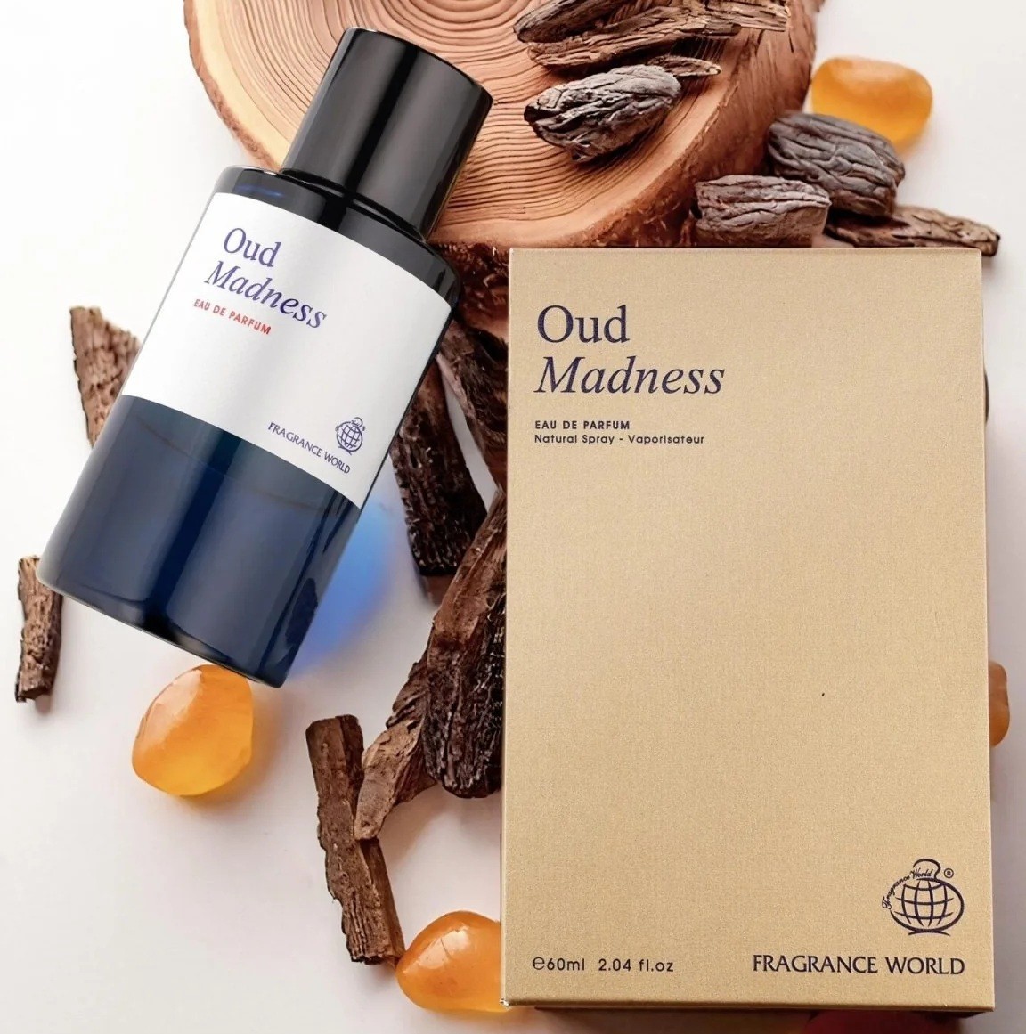 Oud Madness By Fragrance World EDP Eau De Parfum For Unisex 60 ML
