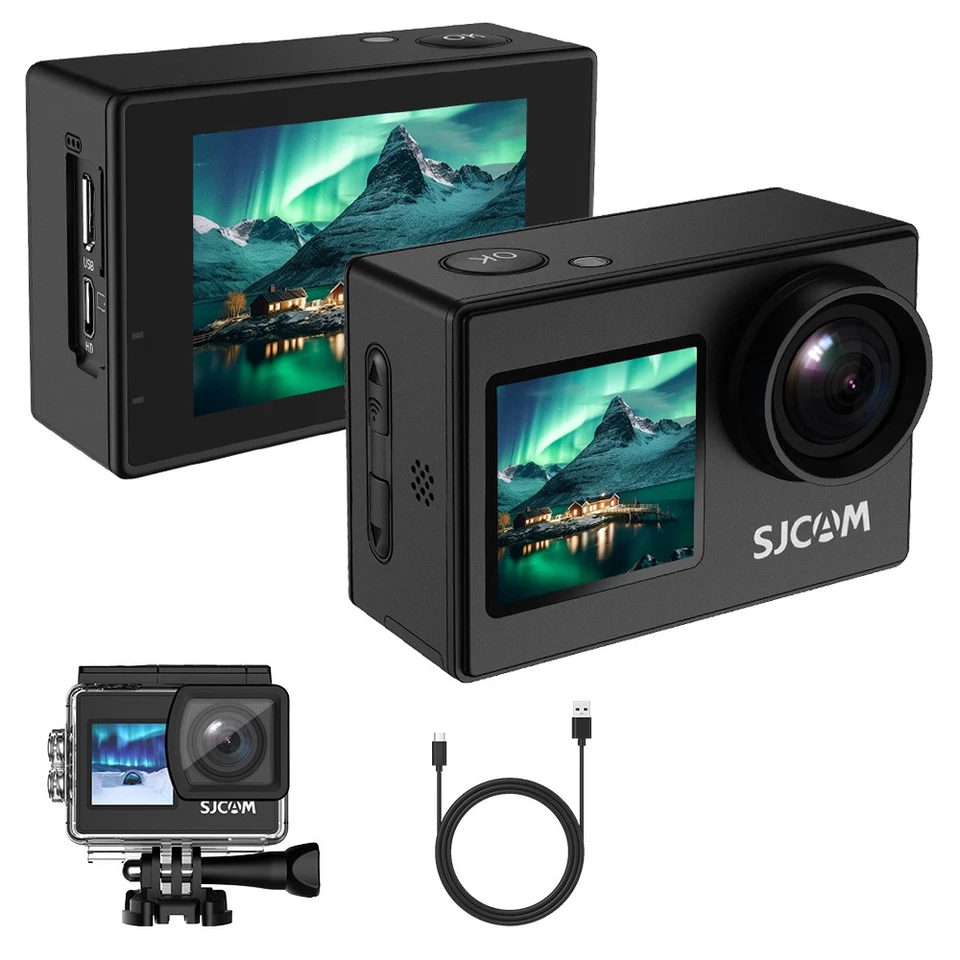 SJCAM Action Cam 4K WIFI EIS UHD Sport Aktion Wasserdicht Kamera Helm Go pro