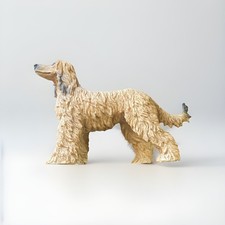 Vintage Afghan Hound Dog Figurine Castagna 1988 Made in Italy Beautiful