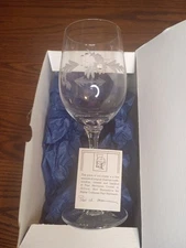 Pepi Herrmann Brilliant Hand Cut Crystal Goblet With Original Paper And Box 🎁🎁