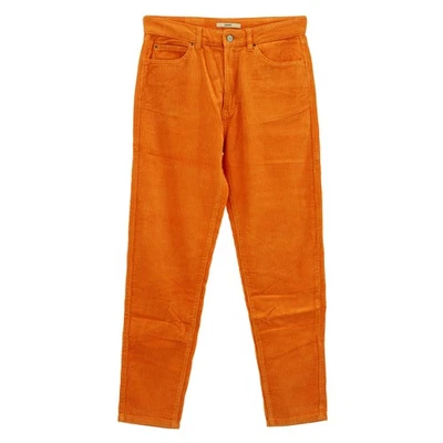 ESPRIT Damen Jeans Hose High Rise Mom Fit Breitcord golden orange 33014 - Bild 1 von 2
