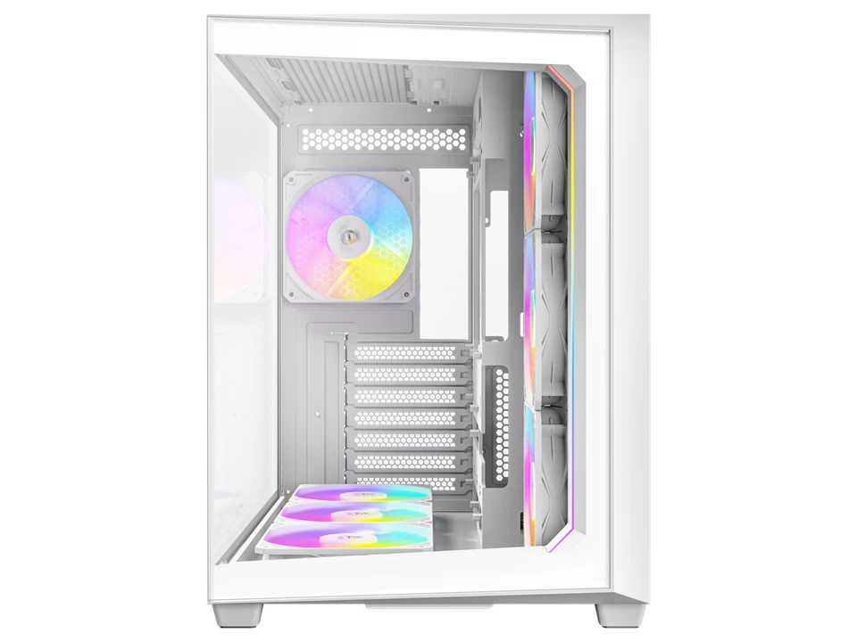 Antec C5 ARGB White, 7 x 120mm ARGB PWM Fans Included, Up to 10 Fans Simultaneou - Image 4 of 4