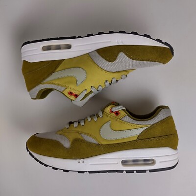 Nike Air Max Premium Retro Curry Olive Green Grey White 908366-300 Men's 