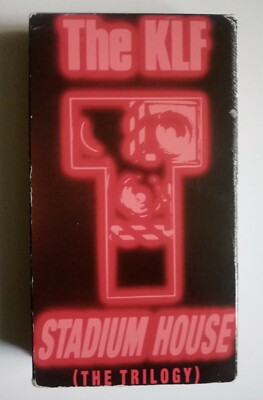 The KLF Stadium House VHS The Trilogy 1991 Hi Fi Stereo Jimmy Cauty Rare
