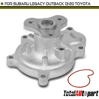 #ad Engine Water Pump w Gasket for Subaru Legacy Outback 13 20 Forester BRZ Toyota $27.08