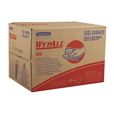Kimberly Clark WypAllX80 Wiper White 16.8" L x 12.5" W | 160 Sheets/Case