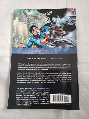 DC 52 Action comics HC Superman Grant Morrison Rags Morales Nm 1st