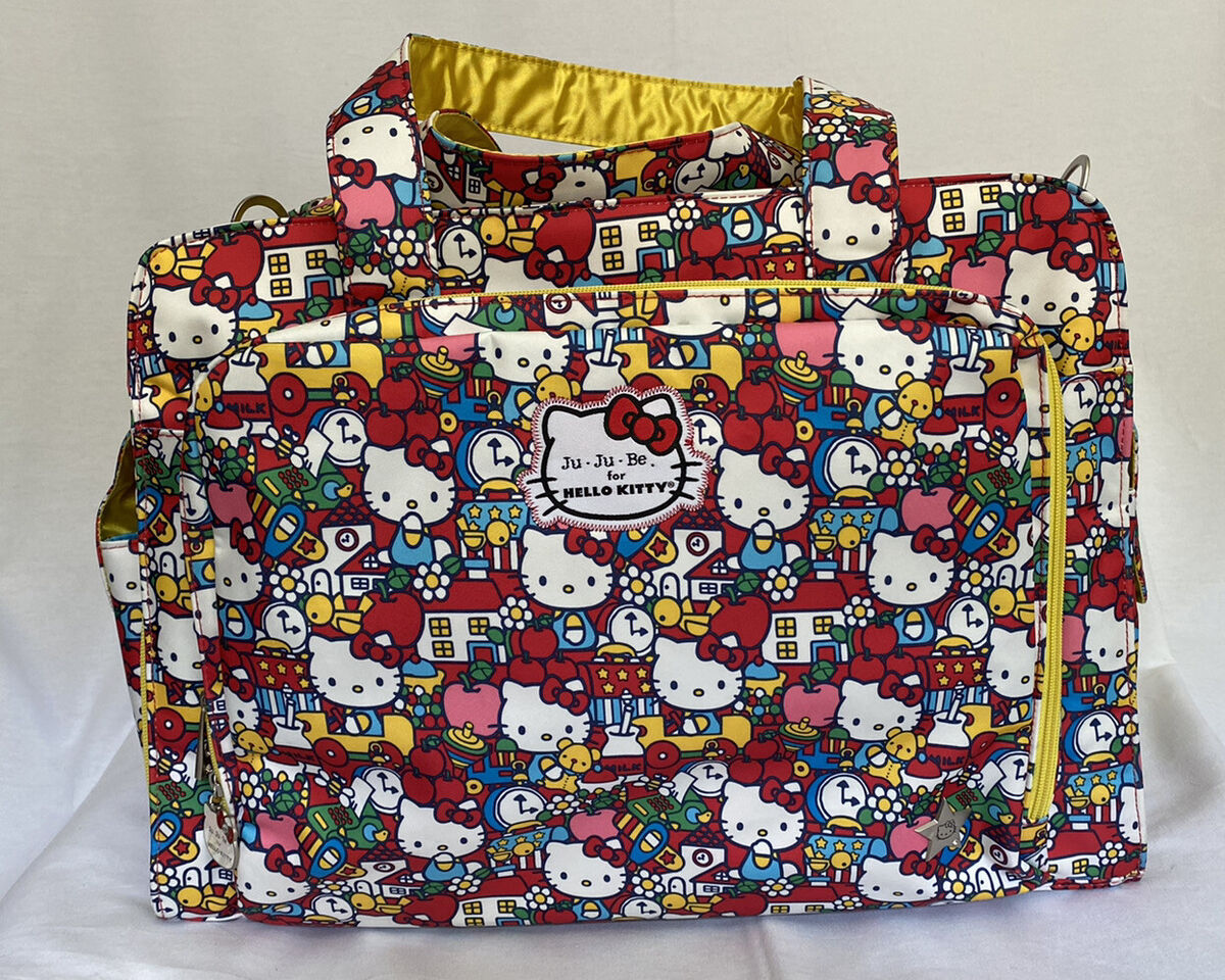 Ju Ju Be x Hello Kitty Tick Tock Be Prepared Diaper Bag NWT Ju Ju Be x Hello Kitty Tick Tock Be Prepared Diaper Bag NWT