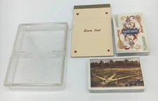 The American National Game of Baseball Playing Cards 2 Sealed Decks Plastic Case