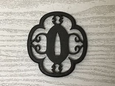 専用　江戸時代　鉄地扇に松文鍔　共箱　104g 東Y7-0912⭐︎2Fタルカ 専用 江戸時代 鉄地扇に松文鍔 共箱 104g 東Y7-0912⭐︎2Fタルカ 専用