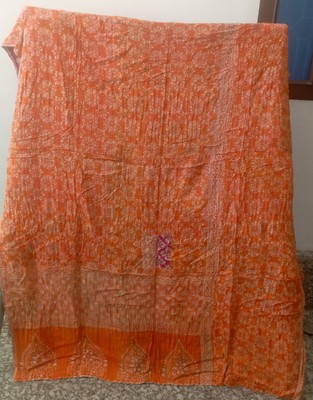 Indisch Vintage Kantha Decke Flickwerk Tagesdecke Bettdecke Steppdecke