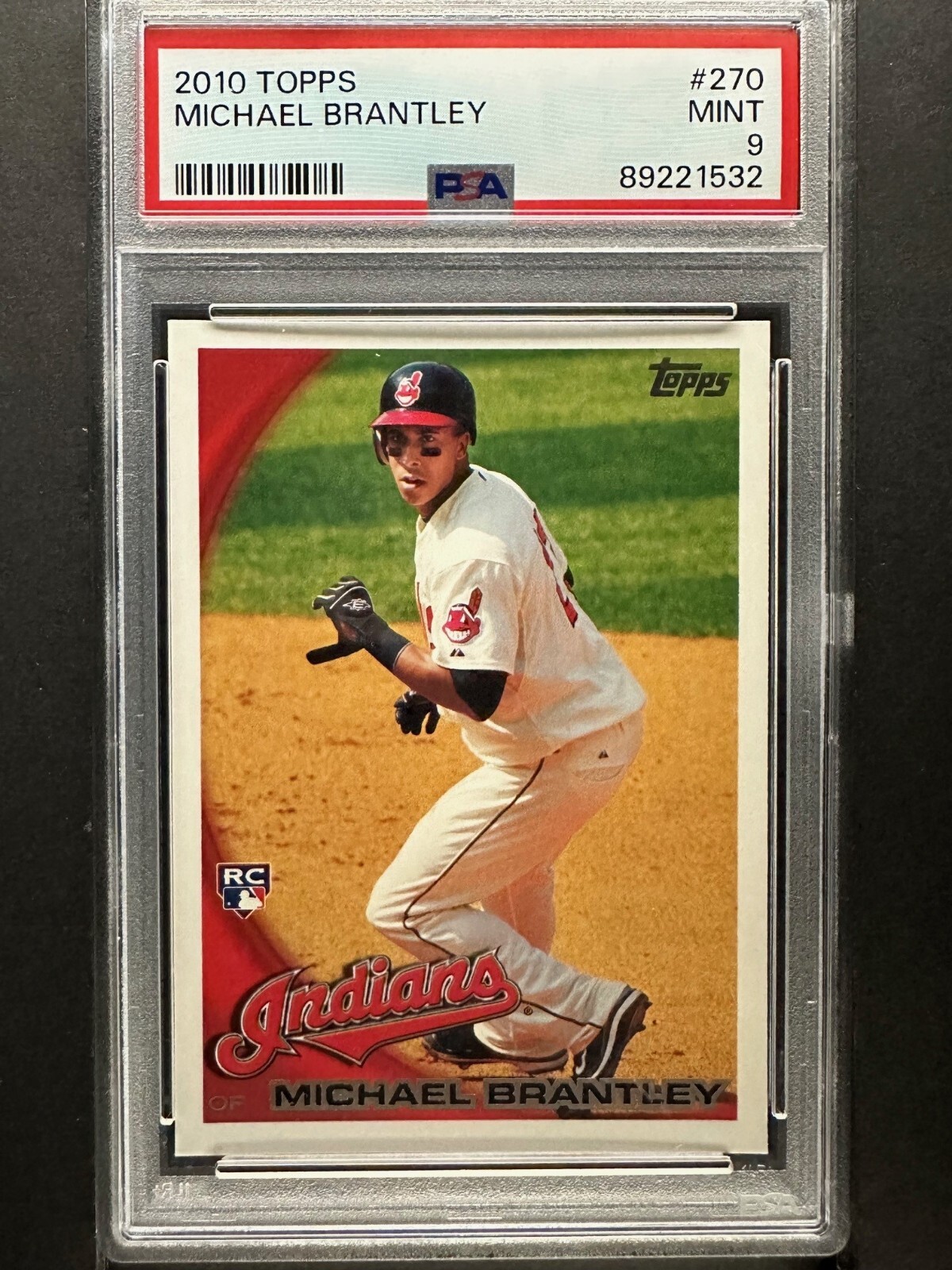 2010 Topps Michael Brantley #270 MINT 9 Rookie Card