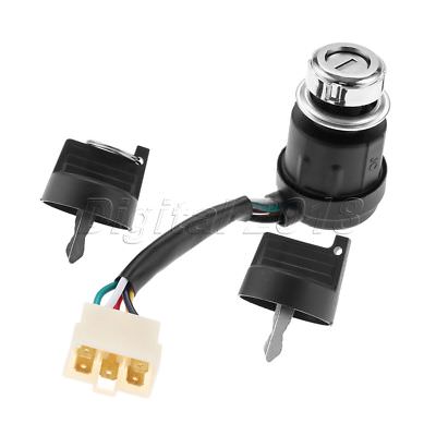 1Pc 5 Wire On Off Ignition Key Switch Set for Diesel Engine Generator Set