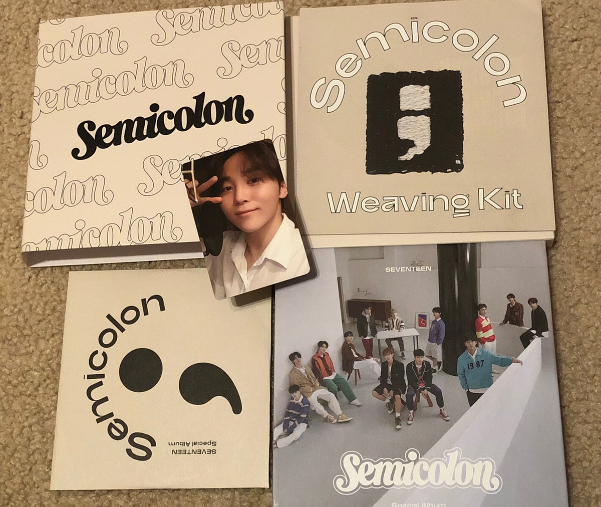 SEVENTEENセミコロン Seventeen Semicolon Group Version Album With Seungkwan