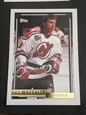 1992-93 Topps Gold TOM CHORSKE #313 Gold Parallel