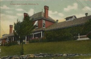 1909 Postcard Cottage State Hospital Blossburg Pa Ebay
